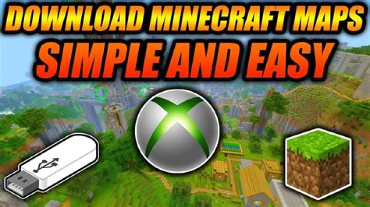 How to download minecraft maps on xbox 360