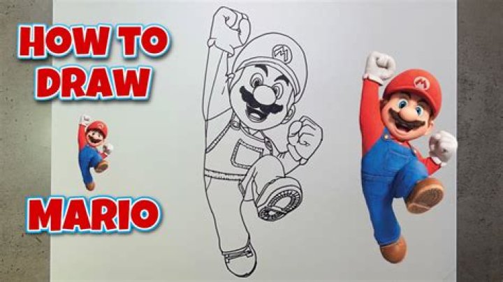 How to draw mario stuff