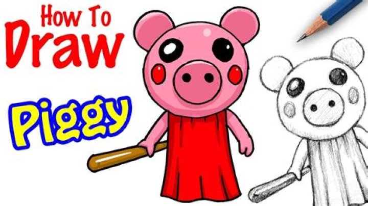 How to draw piggy roblox