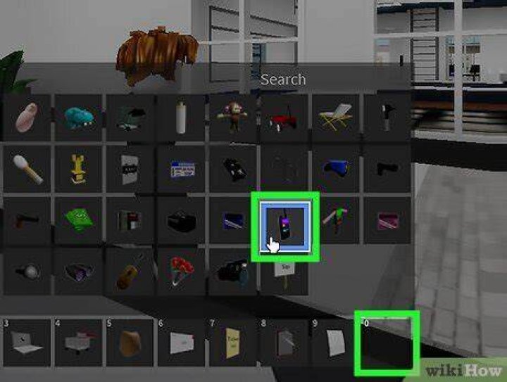 How to drop items on roblox