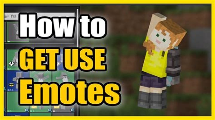 How to emote in minecraft (java)