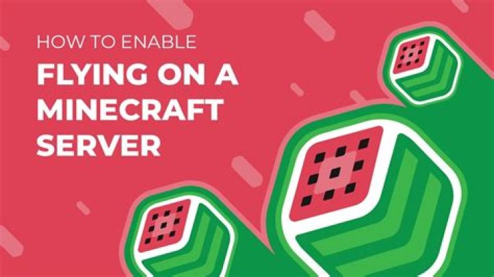 How to enable flying on a minecraft server