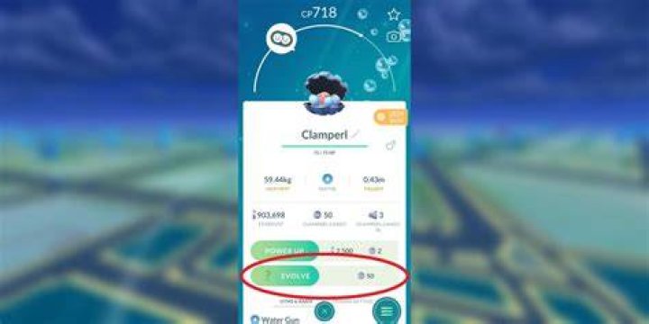 How to evolve clamperl into huntail pokemon go