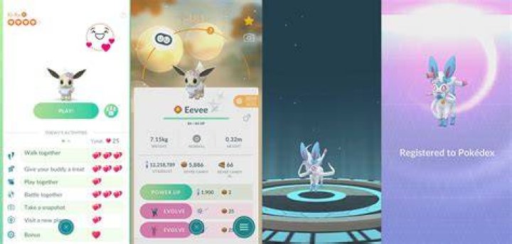 How to evolve eevee into sylveon on pokemon go