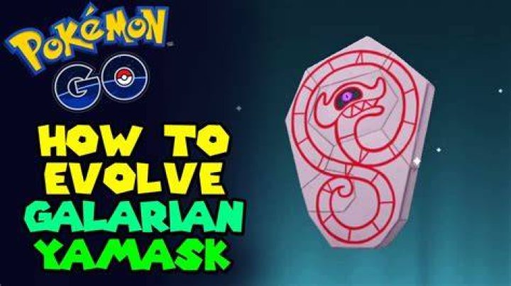 How to evolve galarian yamask pokemon go