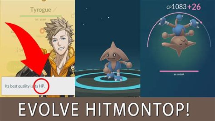 How to evolve tyrogue into hitmontop pokemon go