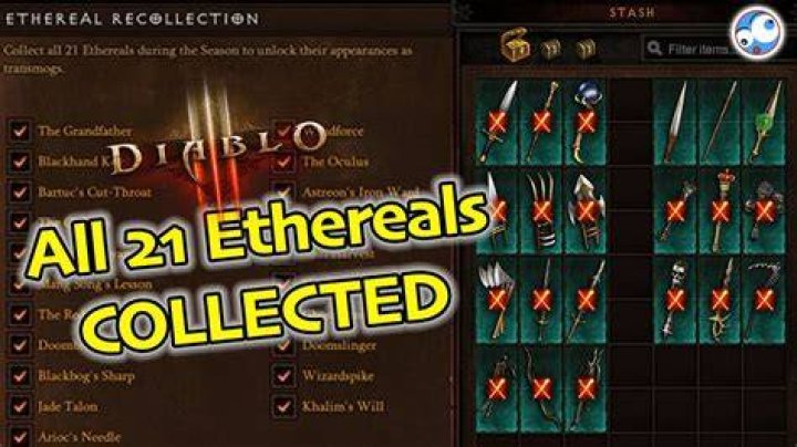 How to farm ethereal items diablo 3