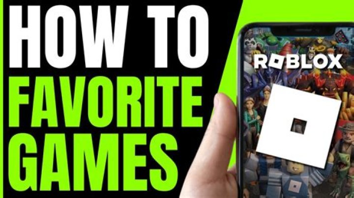 How to favorite games on roblox mobile