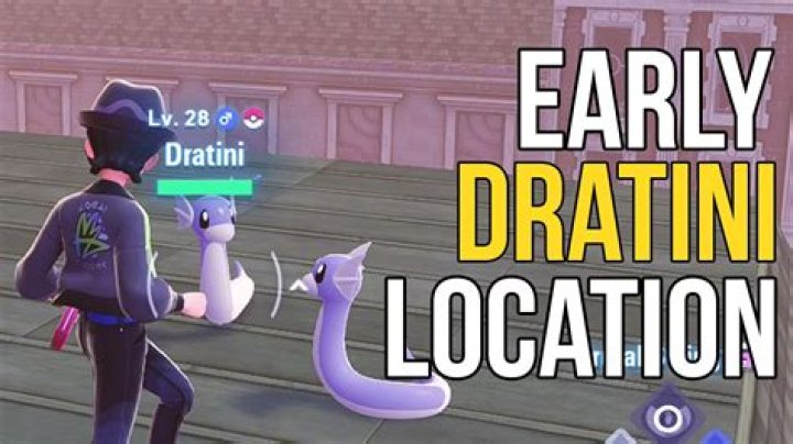How to find a dratini in pokemon go