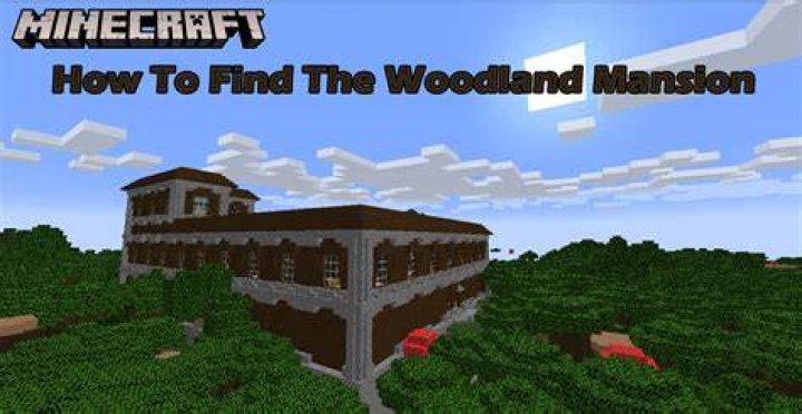 How to find a woodland mansion in minecraft