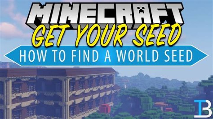 How to find a world seed in minecraft