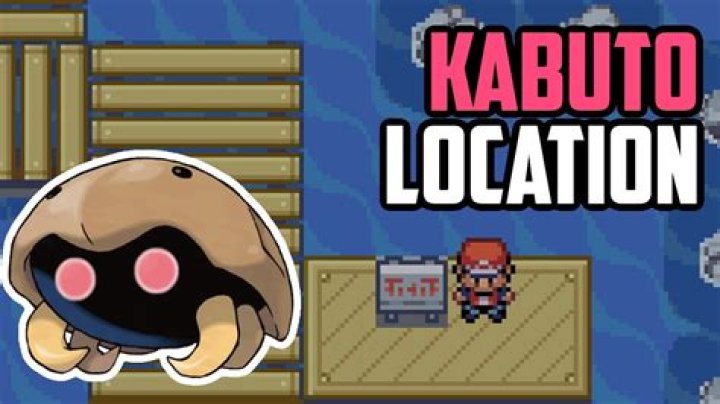 How to find kabuto in pokemon go