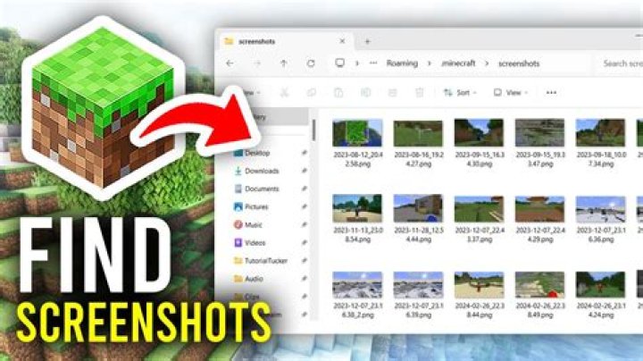 How to find minecraft screenshots on windows 10