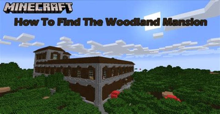 How to find the woodland mansion in minecraft
