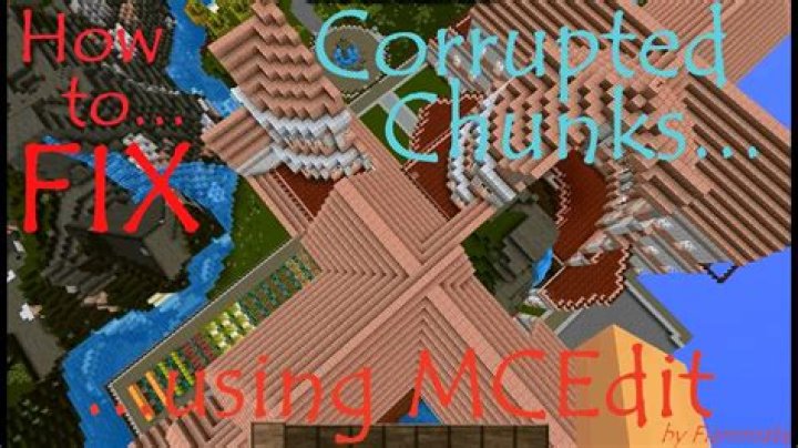 How to fix a corrupted chunk in minecraft