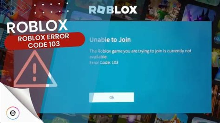 How to fix error code 103 on roblox xbox one