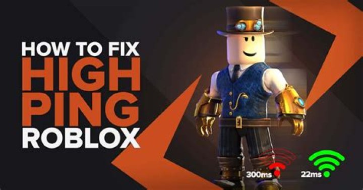 How to fix high ping in roblox