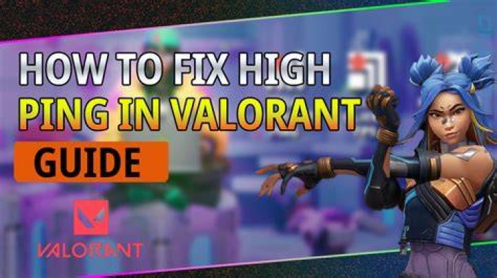 How to fix ping in valorant