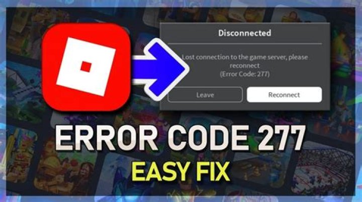 How to fix roblox error code 277