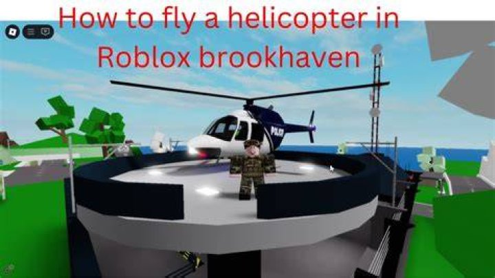 How to fly a helicopter in roblox