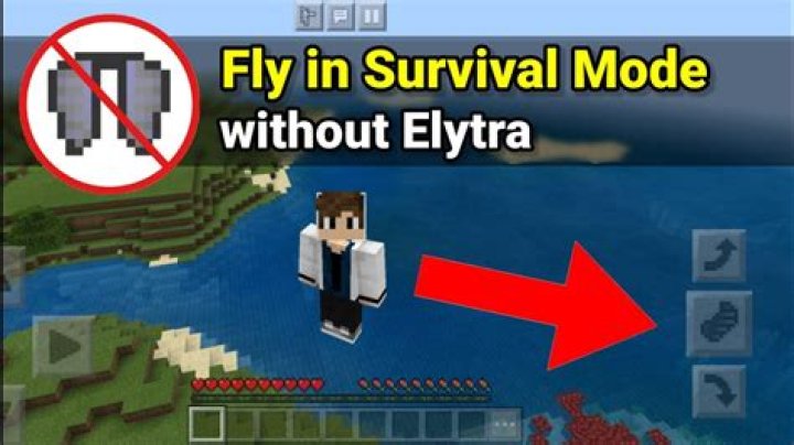 How to fly in survival mode minecraft pe