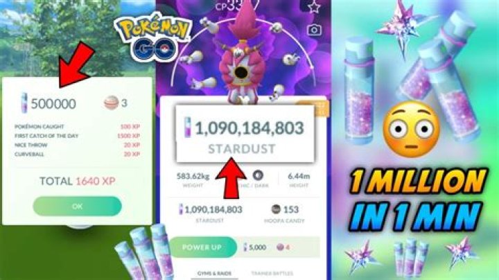 How to gain stardust in pokemon go