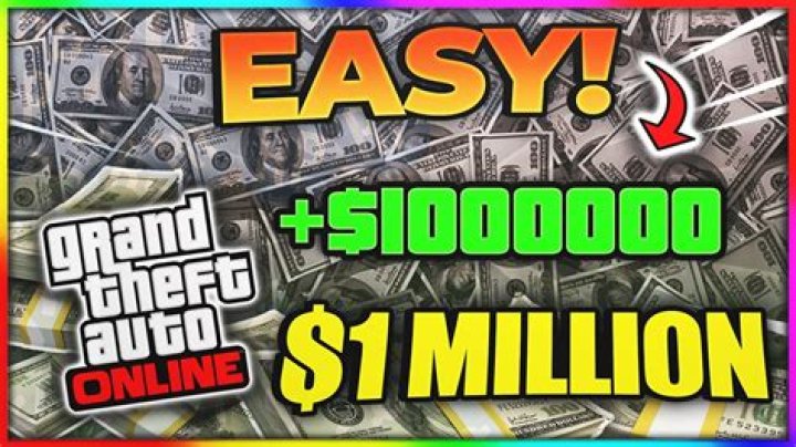 How to get $1 million dollars in gta 5 online free