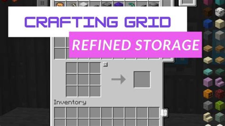 How to get 3×3 crafting grid on minecraft