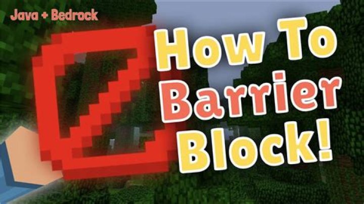 How to get a barrier block in minecraft