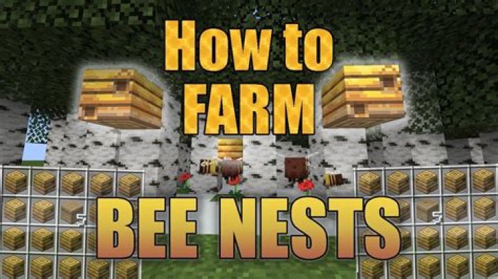 How to get a bees nest in minecraft