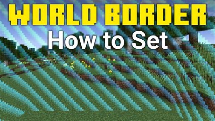 How to get a border block in minecraft