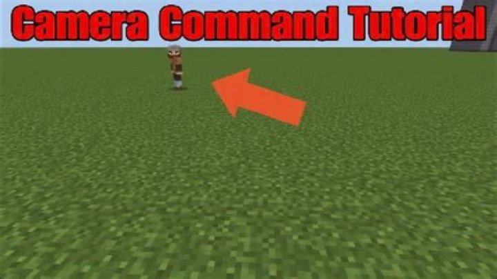 How to get a camera head in minecraft