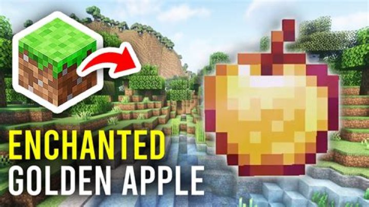 How to get a god apple in minecraft