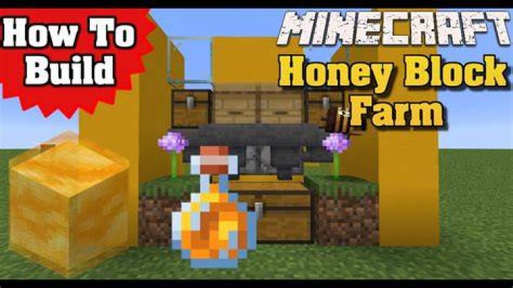 How to get a honey block in minecraft