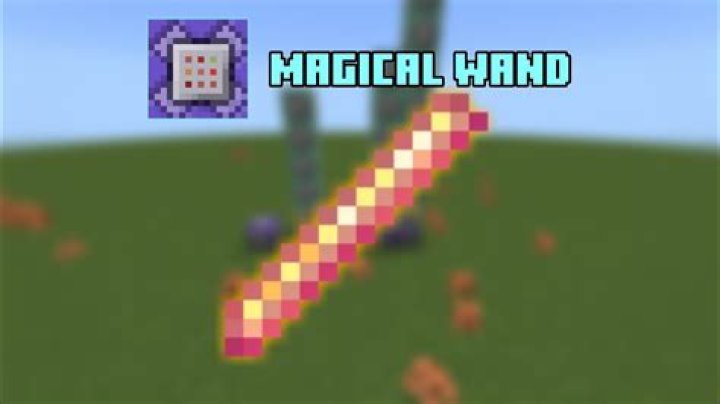How to get a magic wand in minecraft
