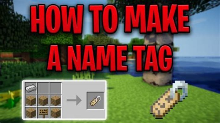 How to get a name tag in minecraft