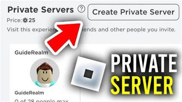 How to get a private server on roblox