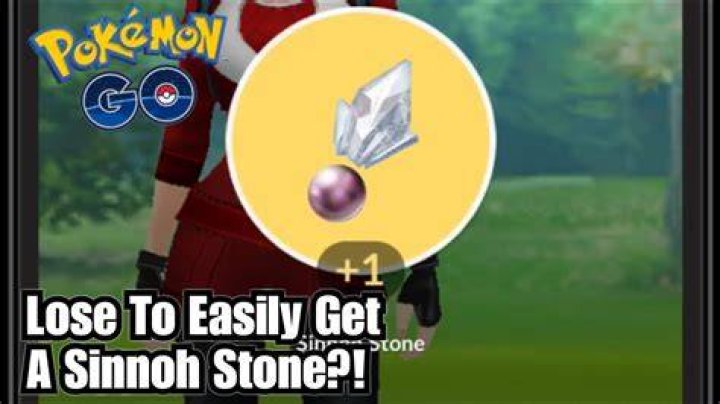 How to get a sinnoh stone pokemon go