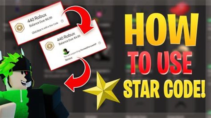 How to get a star code in roblox
