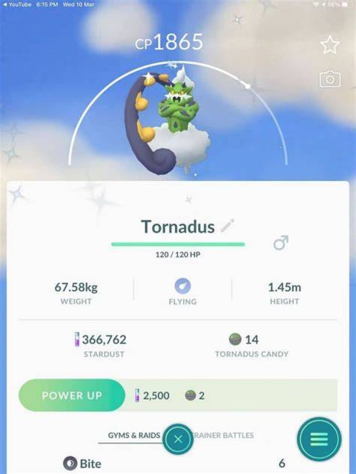 How to get a tornadus pokemon go