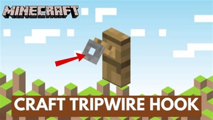 How to get a tripwire hook in minecraft