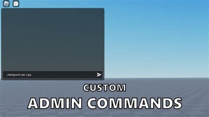 How to get admin commands on roblox