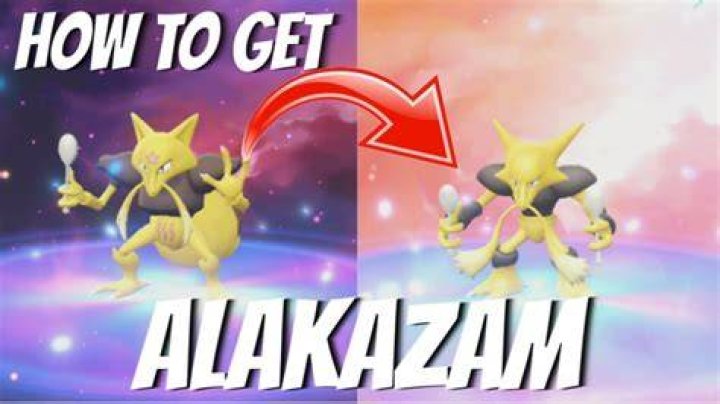 How to get alakazam in pokemon lets go