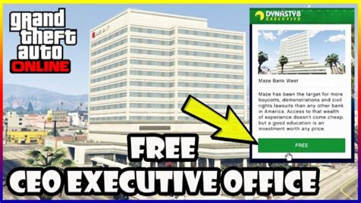 How to get an executive office in gta 5