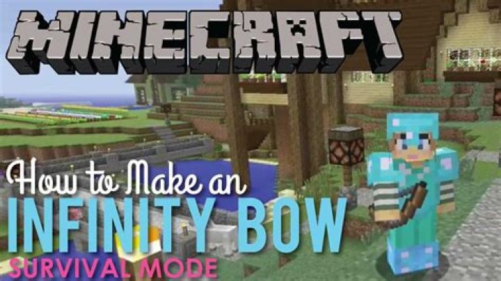 How to get an infinity bow in minecraft