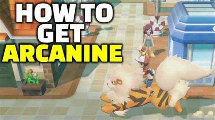 How to get arcanine in pokemon let’s go eevee