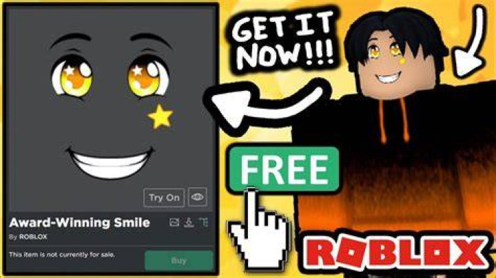 How to get award winning smile roblox