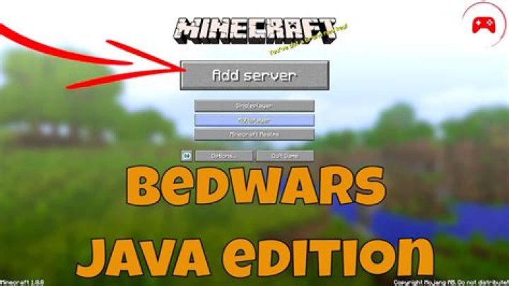 How to get bedwars in minecraft java edition