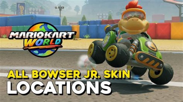 How to get bowser jr in mario kart