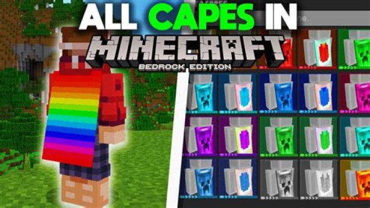 How to get capes in minecraft pe ios
